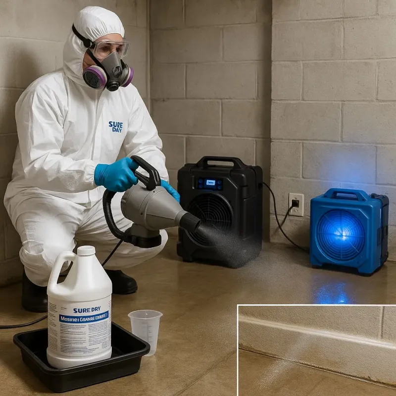 Sanitization and Odor Removal process in Luverne, MN
