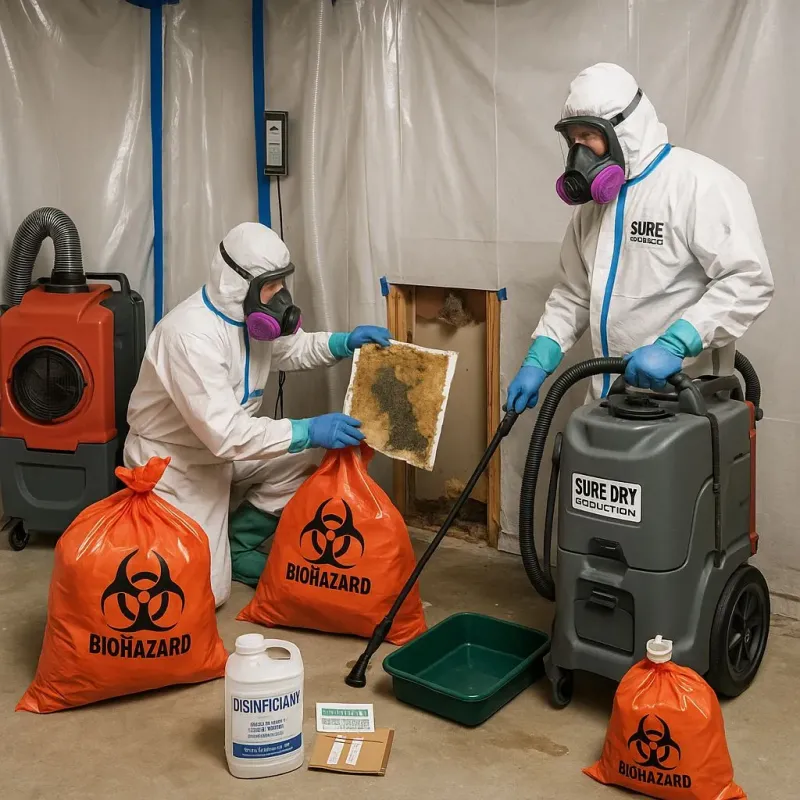 Contaminated Water Handling Protocols process in Luverne, MN