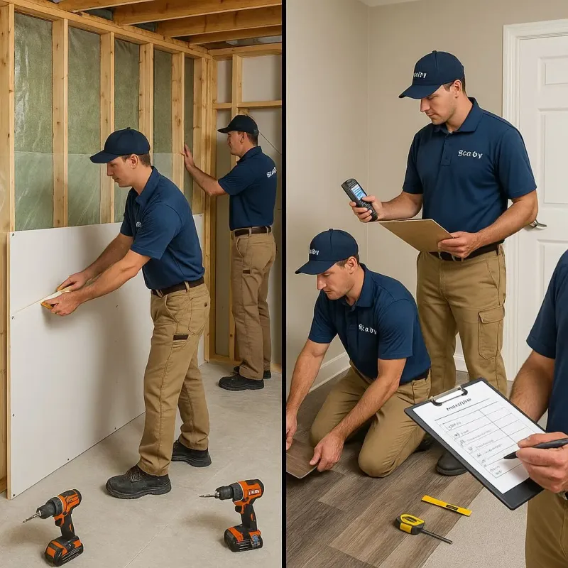 Repairs and Reconstruction process in Luverne, MN